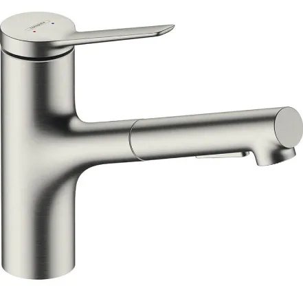 Змішувач для кухні Hansgrohe Zesis M33 150 з витяжним виливом sBox Lite (74803800)